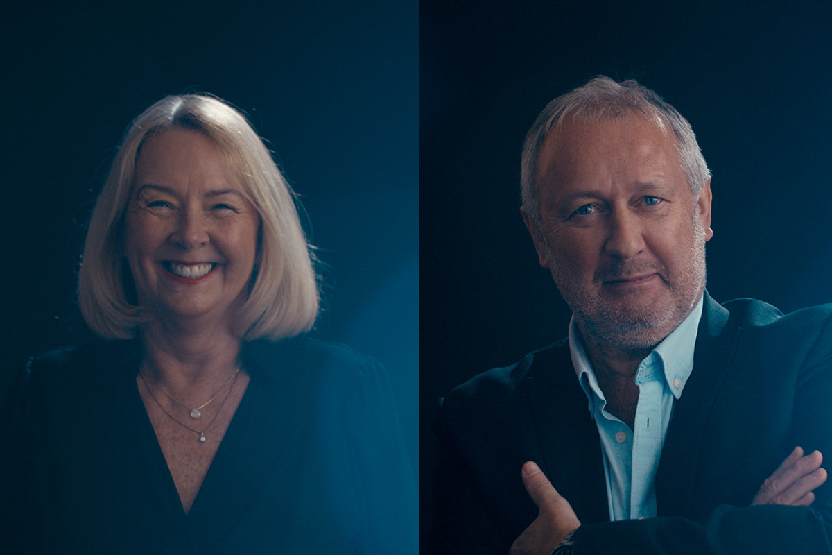 Headshots of Kairen Skelley & Brian Baille